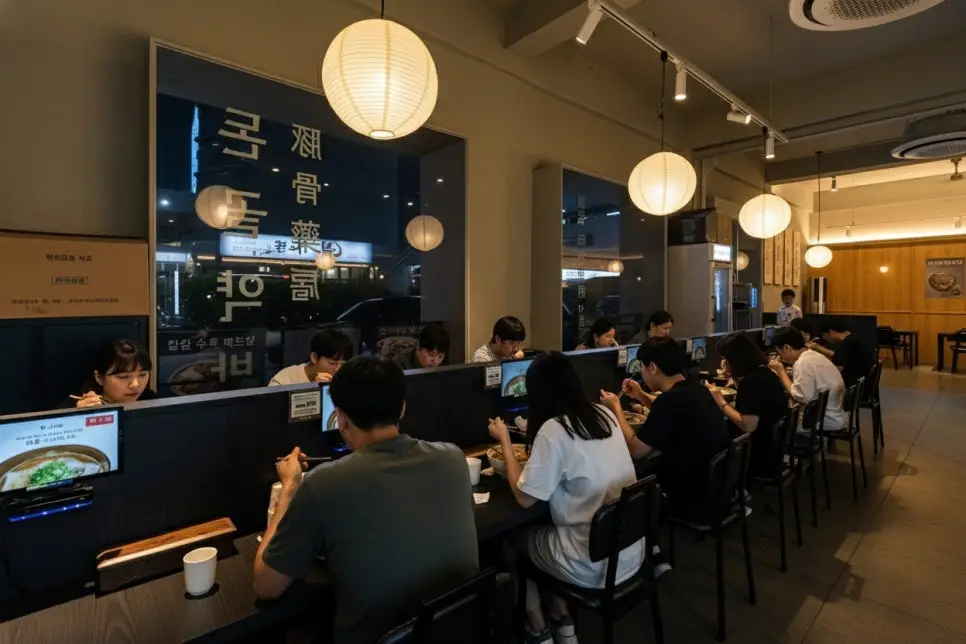 음식점 인테리어 사진촬영 ai활용