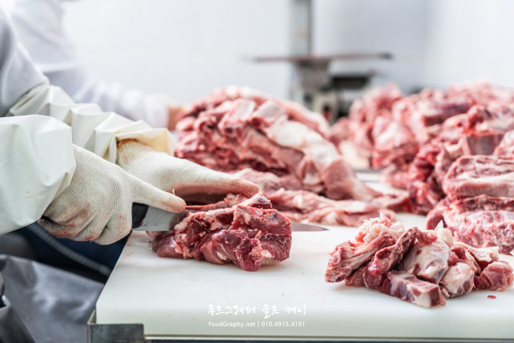 돼지갈비 식당과 공장 사진을 촬영하러 다녀온 울산 음식 사진촬영12