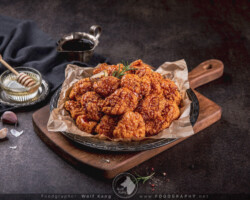 BHC 치킨 골드킹 순살 음식사진촬영